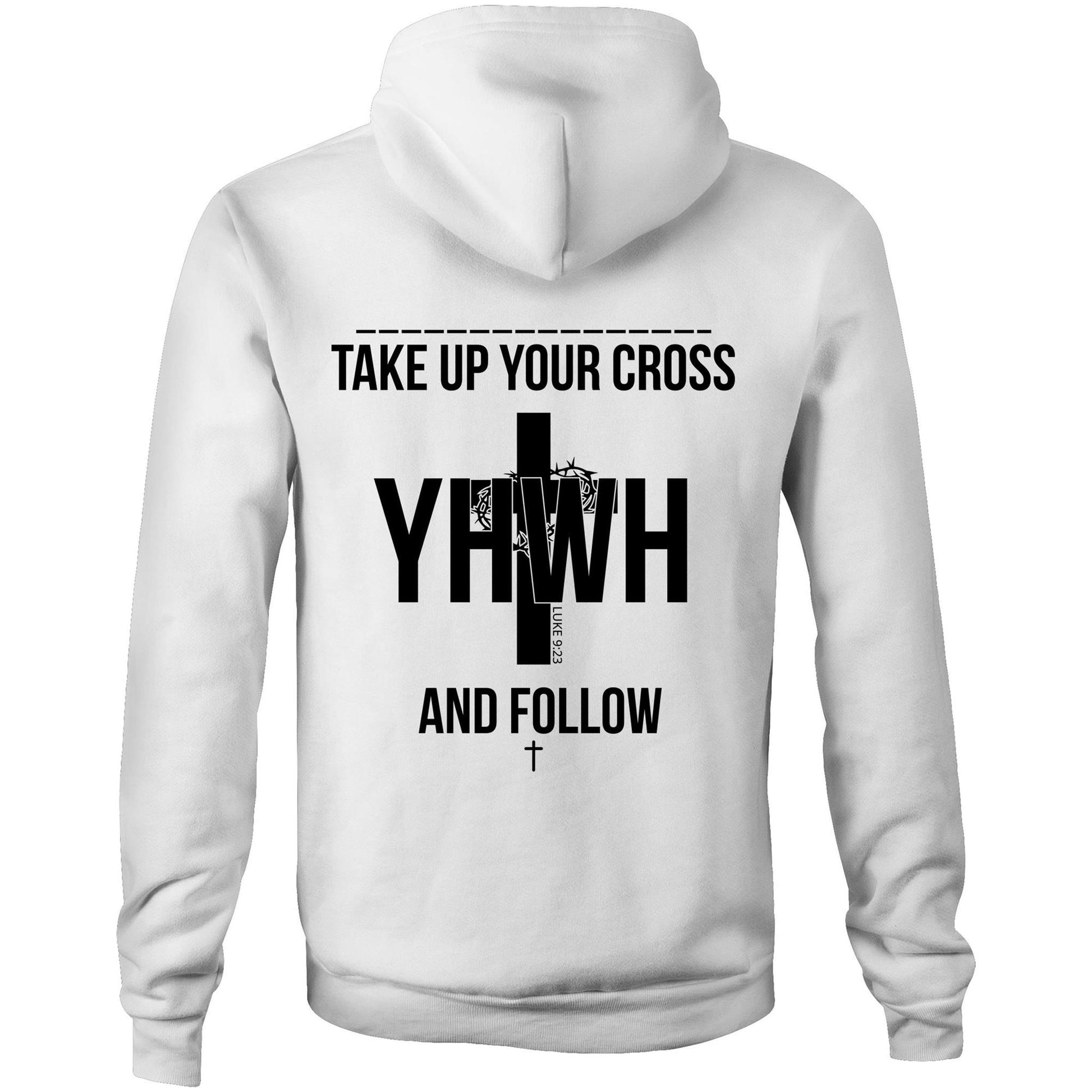 TAKE UP YOUR CROSS - Christian Hoodie (Version 2.0)