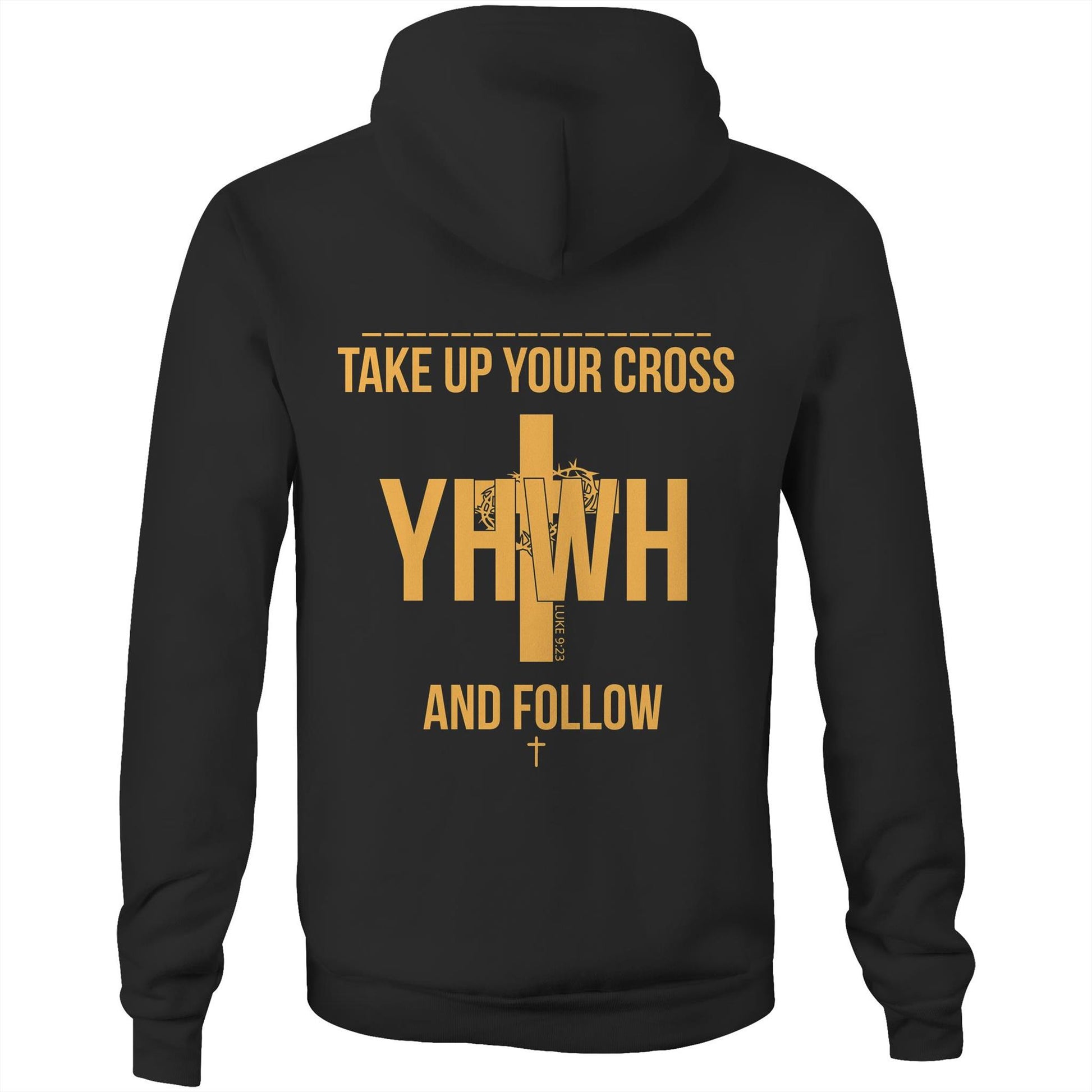 TAKE UP YOUR CROSS - Christian Hoodie (Version 2.0)